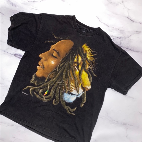 Zion Rootswear Other - Bob Marley Lion Graphic Tee